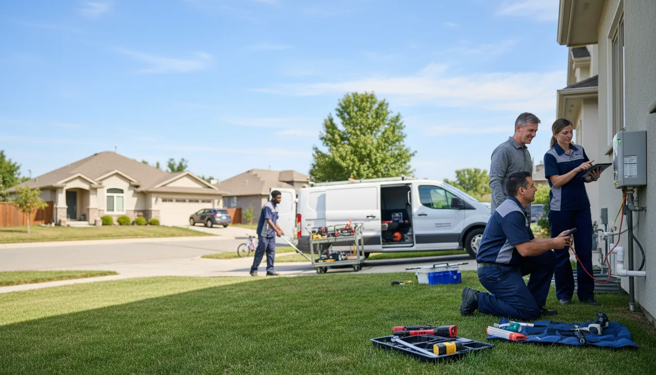 Tankless water heater service in Grampian, PA